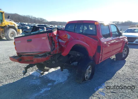 2001 Toyota Tacoma Base V6 (A4) из США, поврежденный, VIN 5TEHN72NX1Z832873